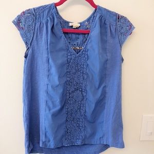 • anthropologie top •